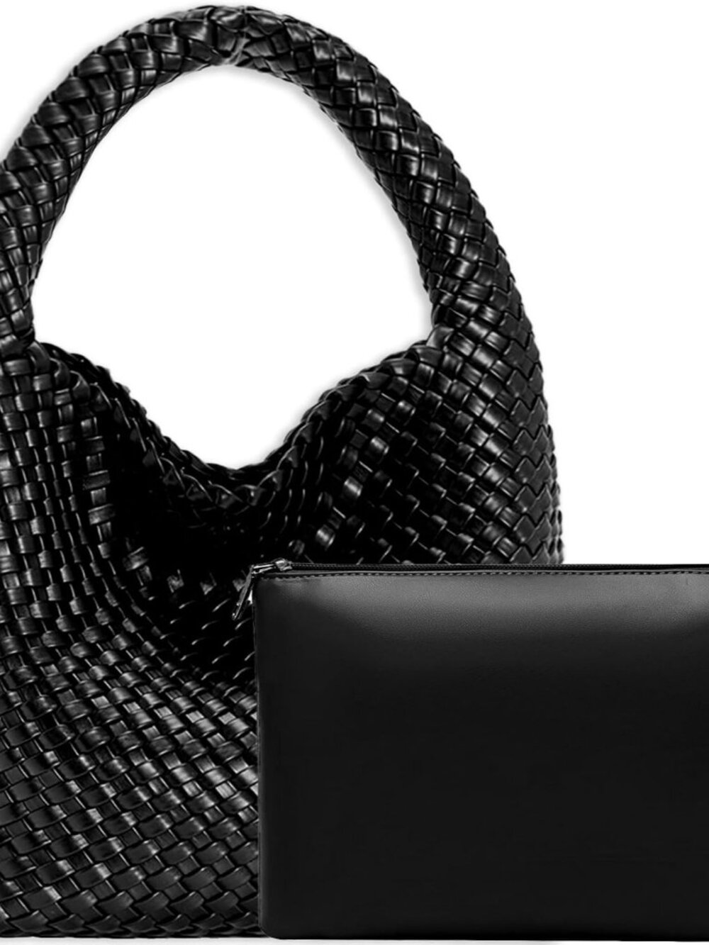 Woven Tote Bag for Women, Fashion Hobo Handbag, Travel Top-handle Shoulder Bag,